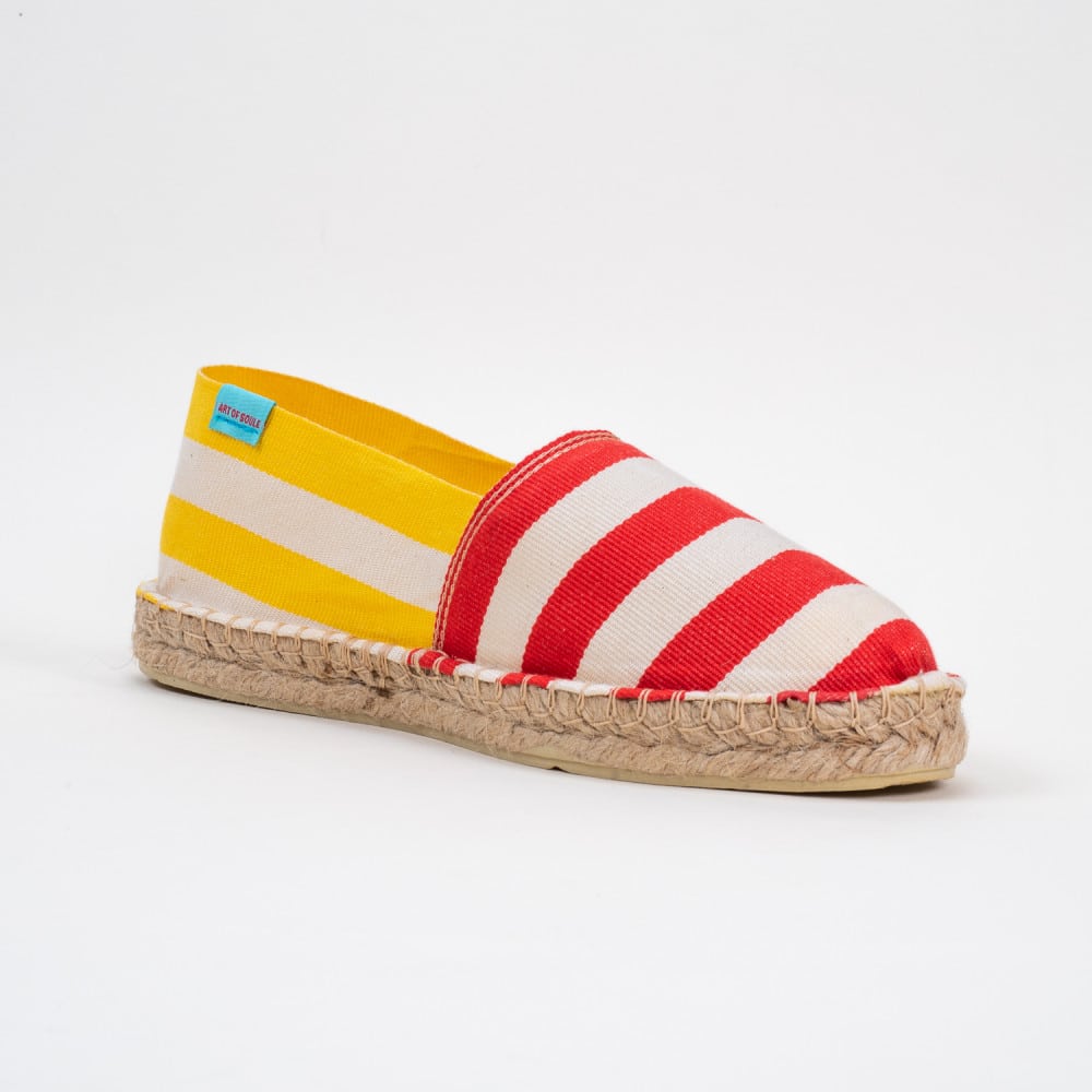 ESPADRILLES SO BTZ YELLOW ART OF SOULE