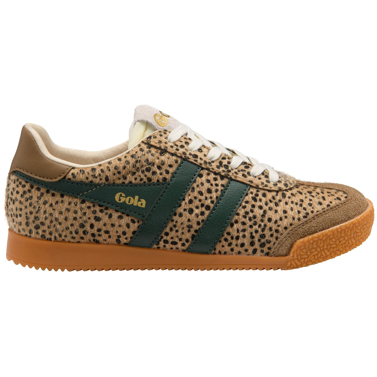 GOLA BASKET ELAN SAVANNA CHEETAH TOBACCO EVERGREEN
