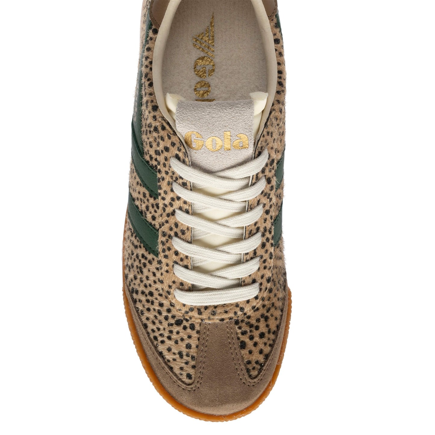 GOLA BASKET ELAN SAVANNA CHEETAH TOBACCO EVERGREEN