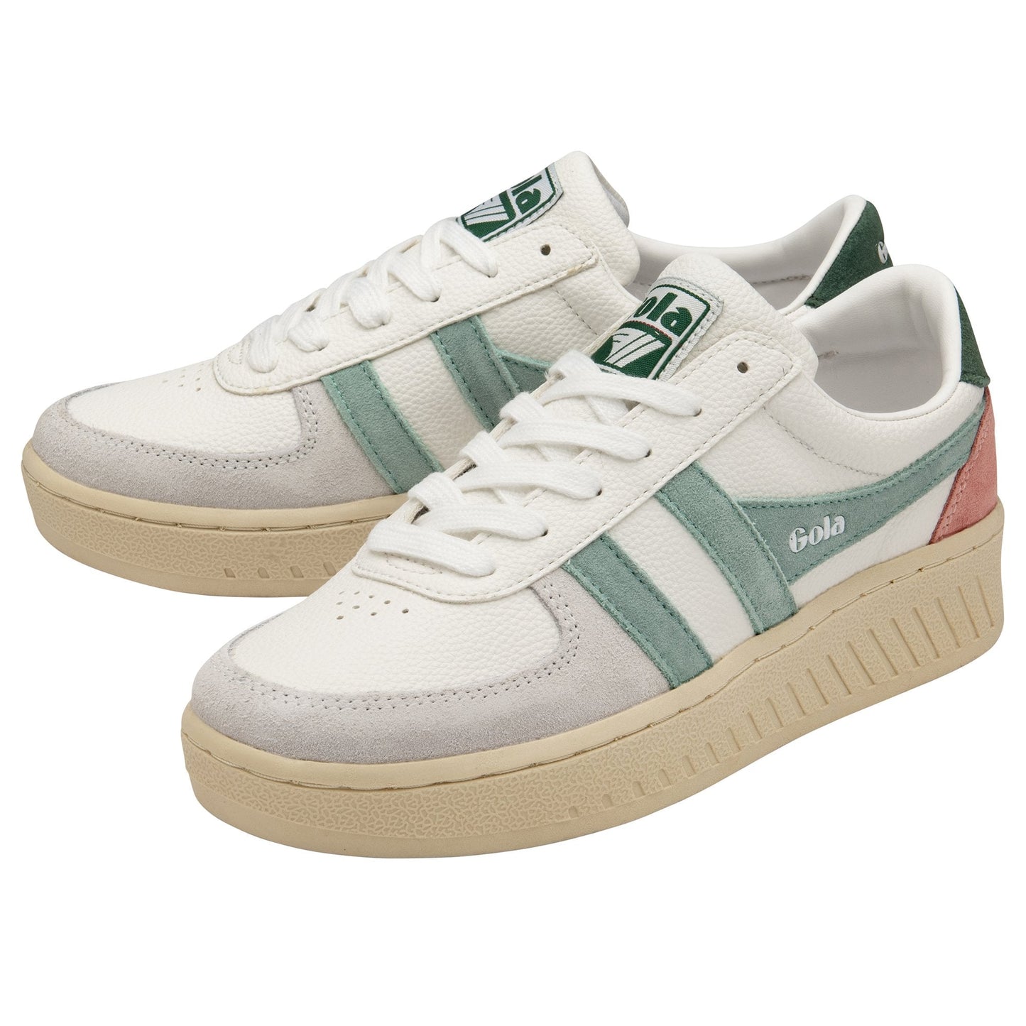 GOLA GRANDSLAM TRIDENT WHITE GREEN MIST EVERGREEN