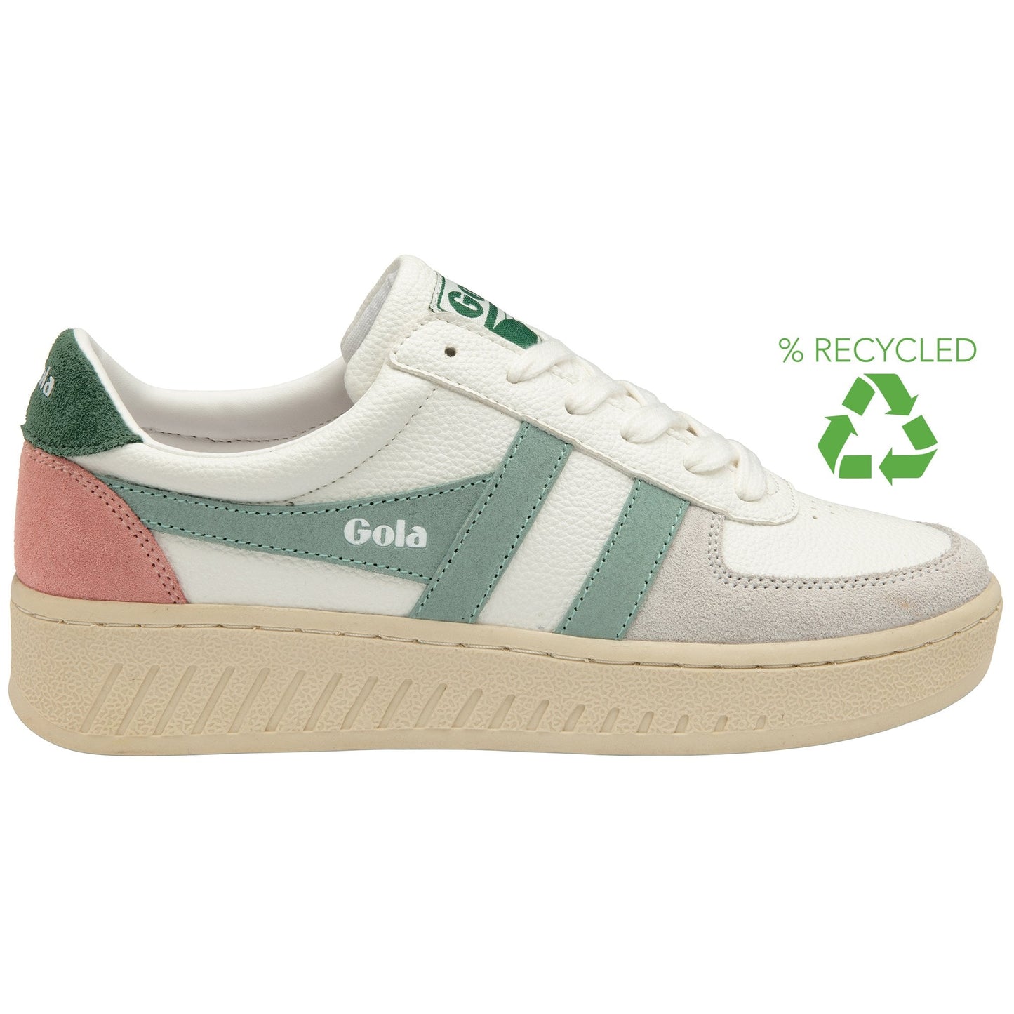 GOLA GRANDSLAM TRIDENT WHITE GREEN MIST EVERGREEN