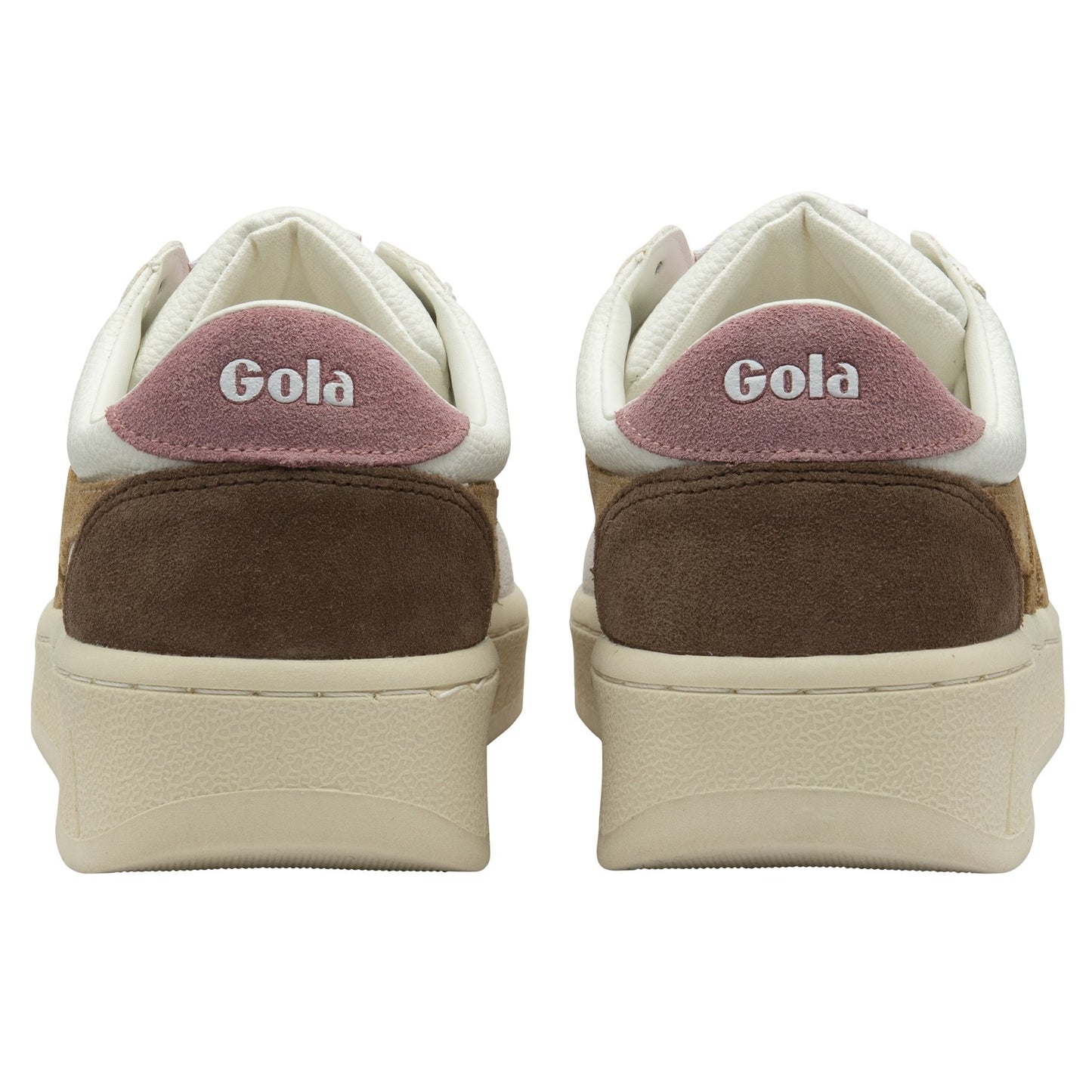 GOLA GRANDSLAM TRIDENT WHITE T/BROWN SUGAR / D.ROSE