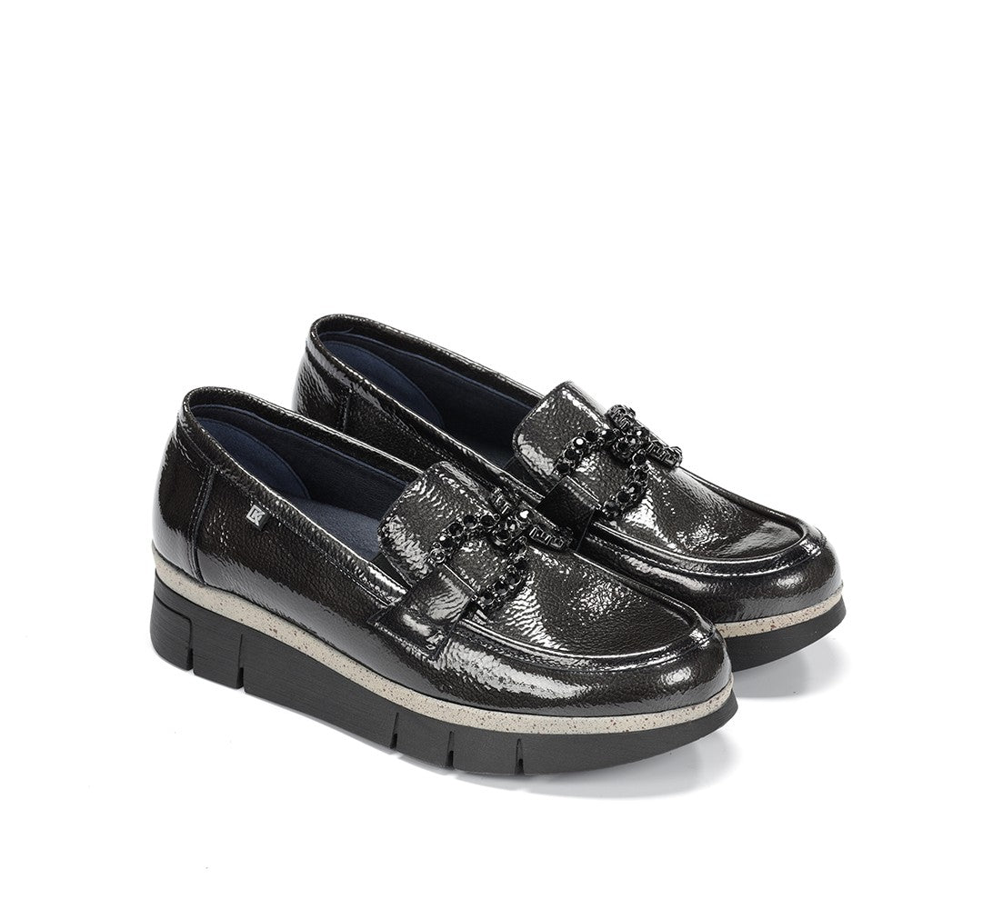 Mocassins India noire Dorking