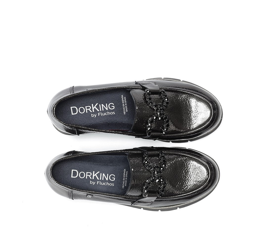 Mocassins India noire Dorking