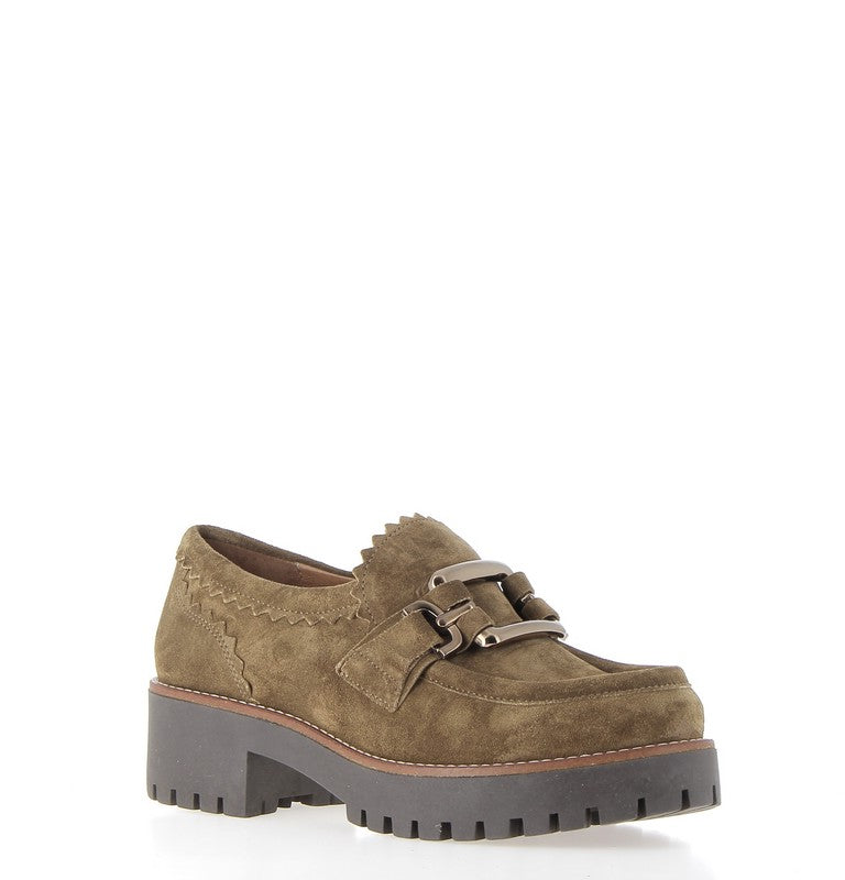 Mocassins Rose Metal JACQUEMEZ Camel