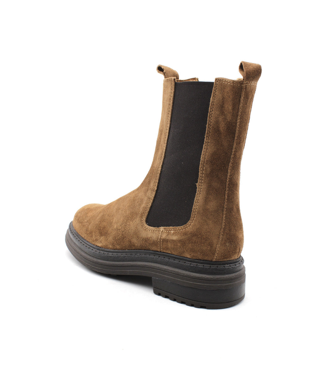 Bottines Kira velours camel Aliwell