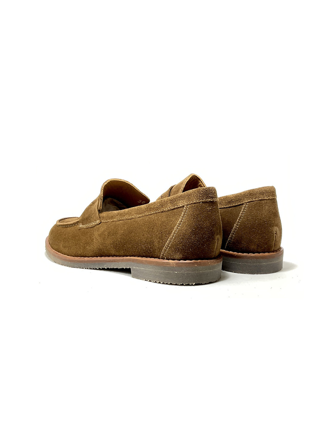 Mocassins Aliwell Pariz Velours Camel