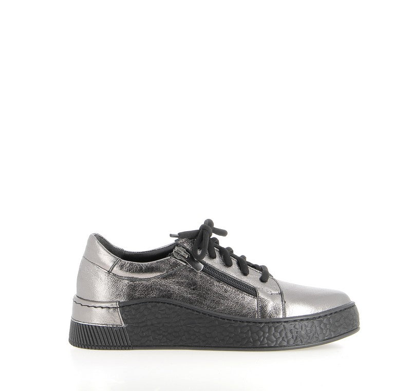 DERBIES MEYNARD CUIR PEWTER COCO ABRICOT