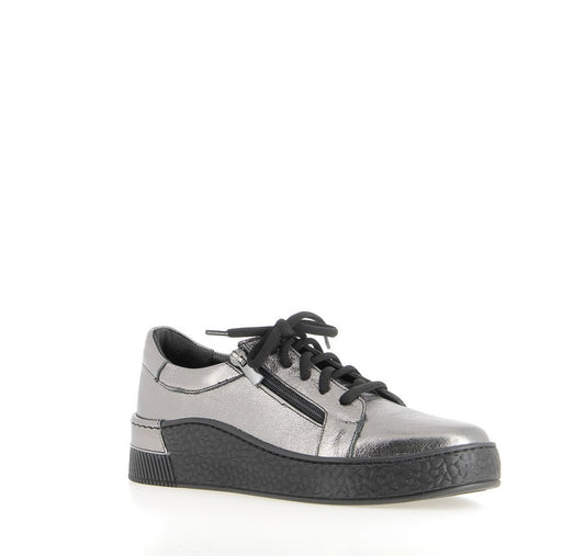 DERBIES MEYNARD CUIR PEWTER COCO ABRICOT