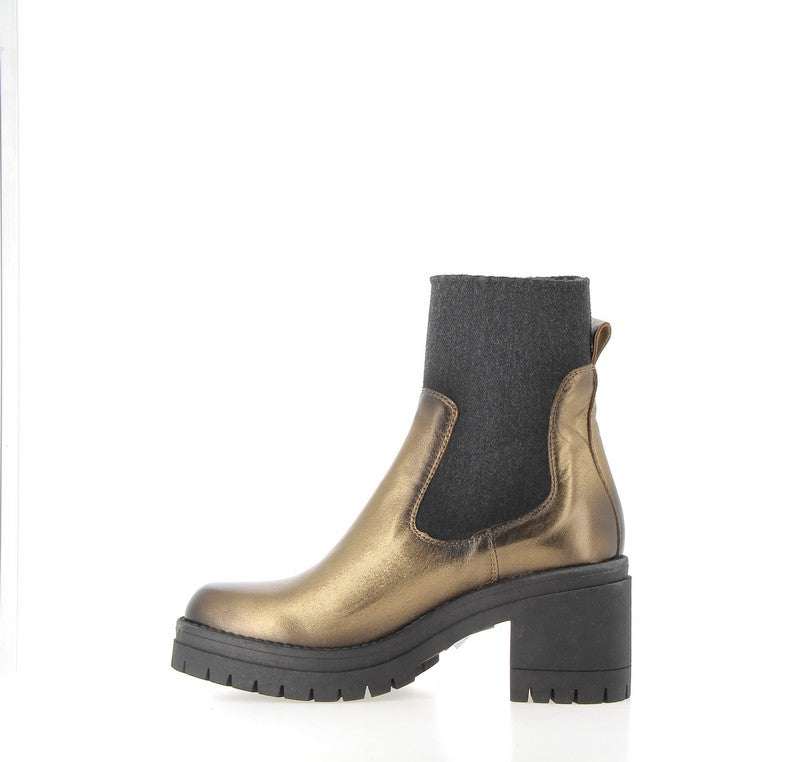 Bottines Perigny doré Coco Abricot