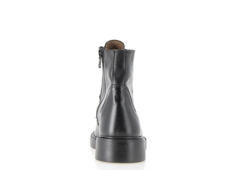 Bottines à lacet Ambiegna cuir noir Coco Abricot